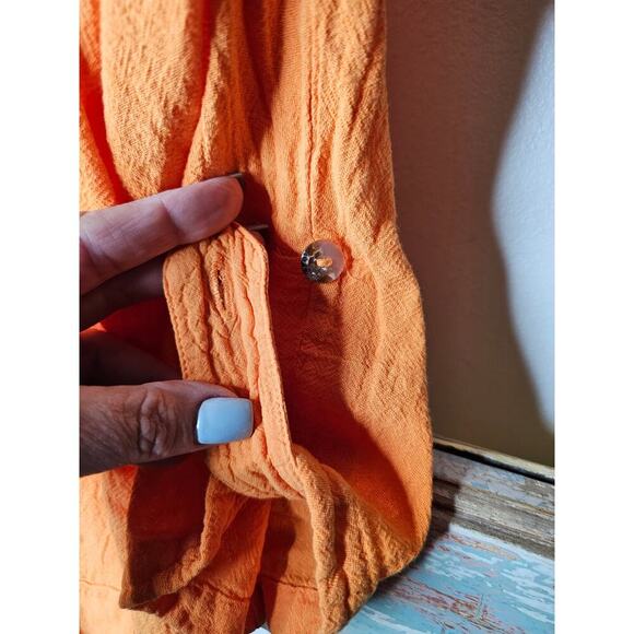 Cotton Ways Citrus Flattering Dorie Tunic Style Top Size 1 / S/M - Picture 5 of 8